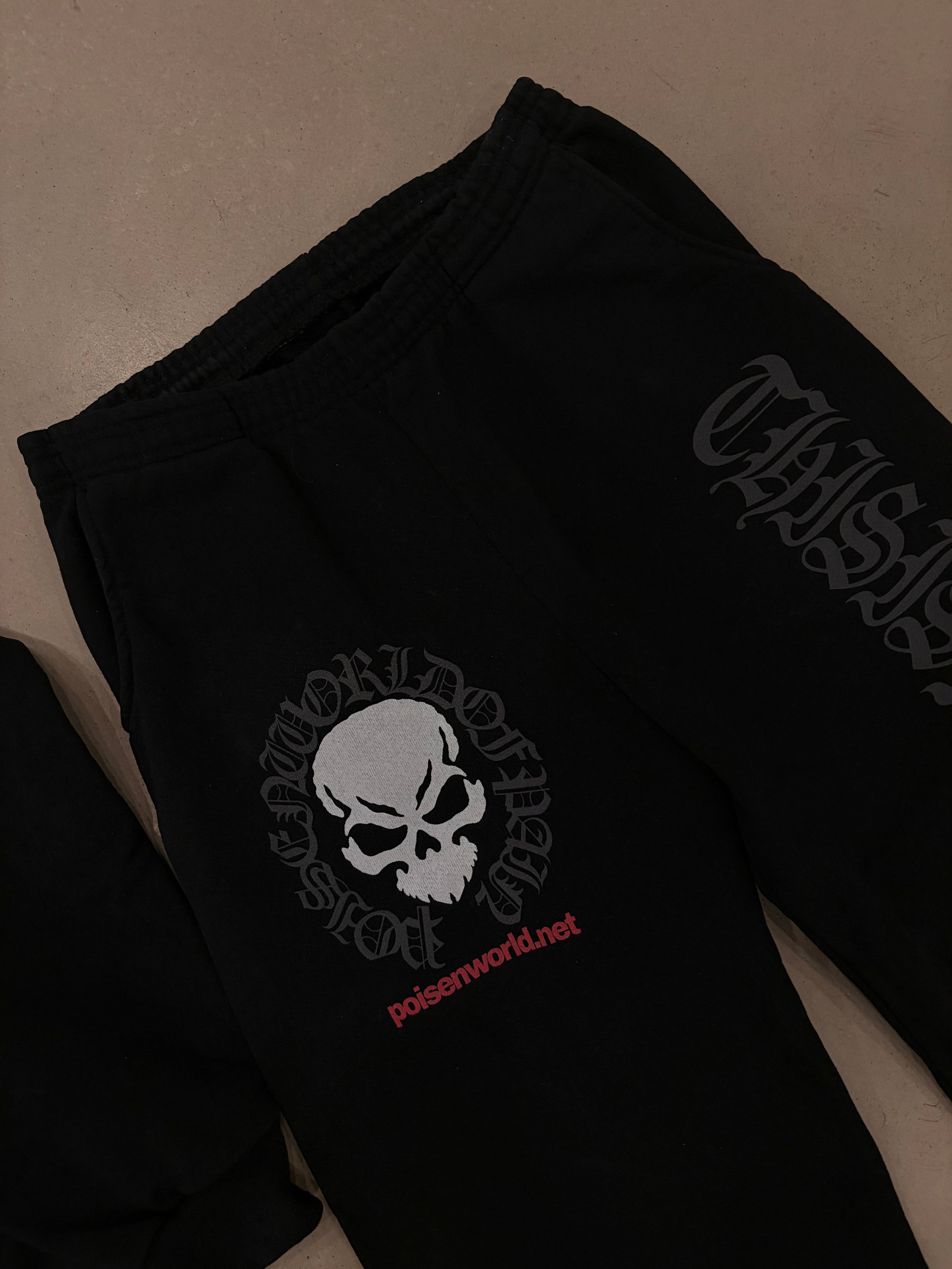 SANCTUARY Ultra Heavyweight Straight Leg Sweatpants (phantom black)