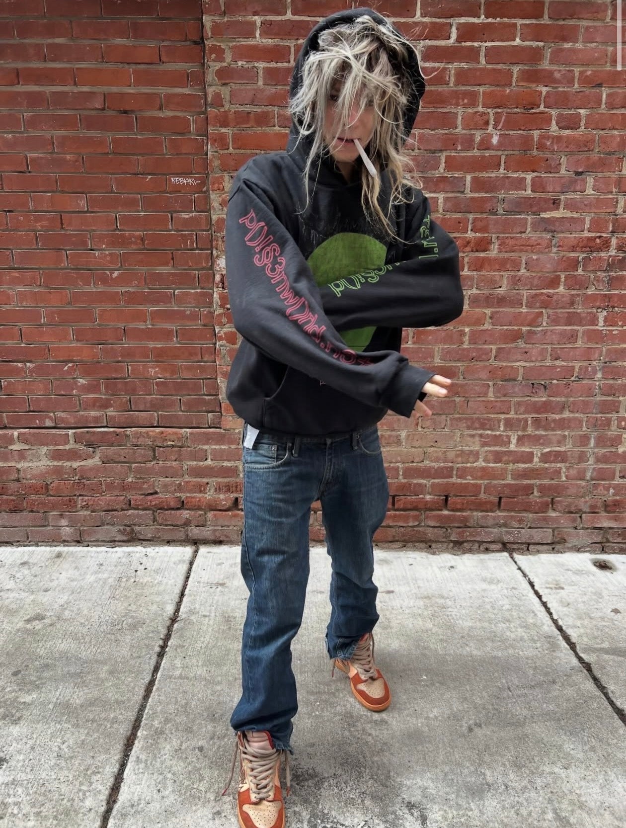 Ifyousawme ultra HEAVYWEIGHT HOODIE (phantom black)