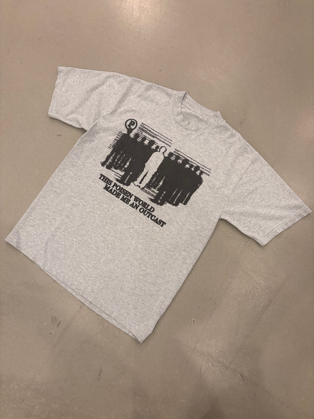 OUTCAST REMASTER PREMIUM TEE (ASH GREY)