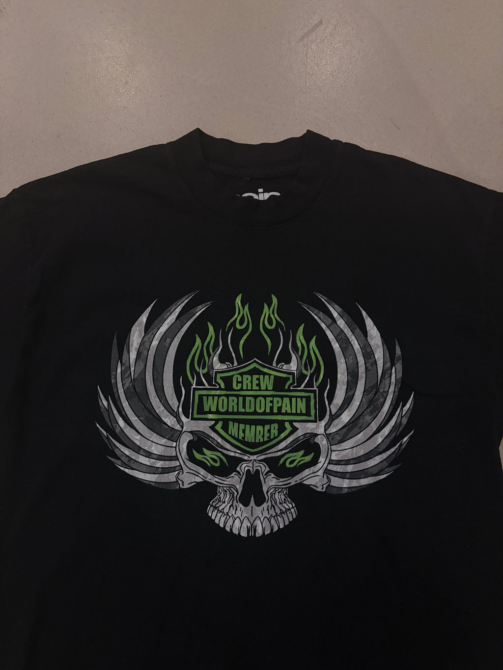 CREW MEMBER PREMIUM TEE (PHANTOM BLACK)