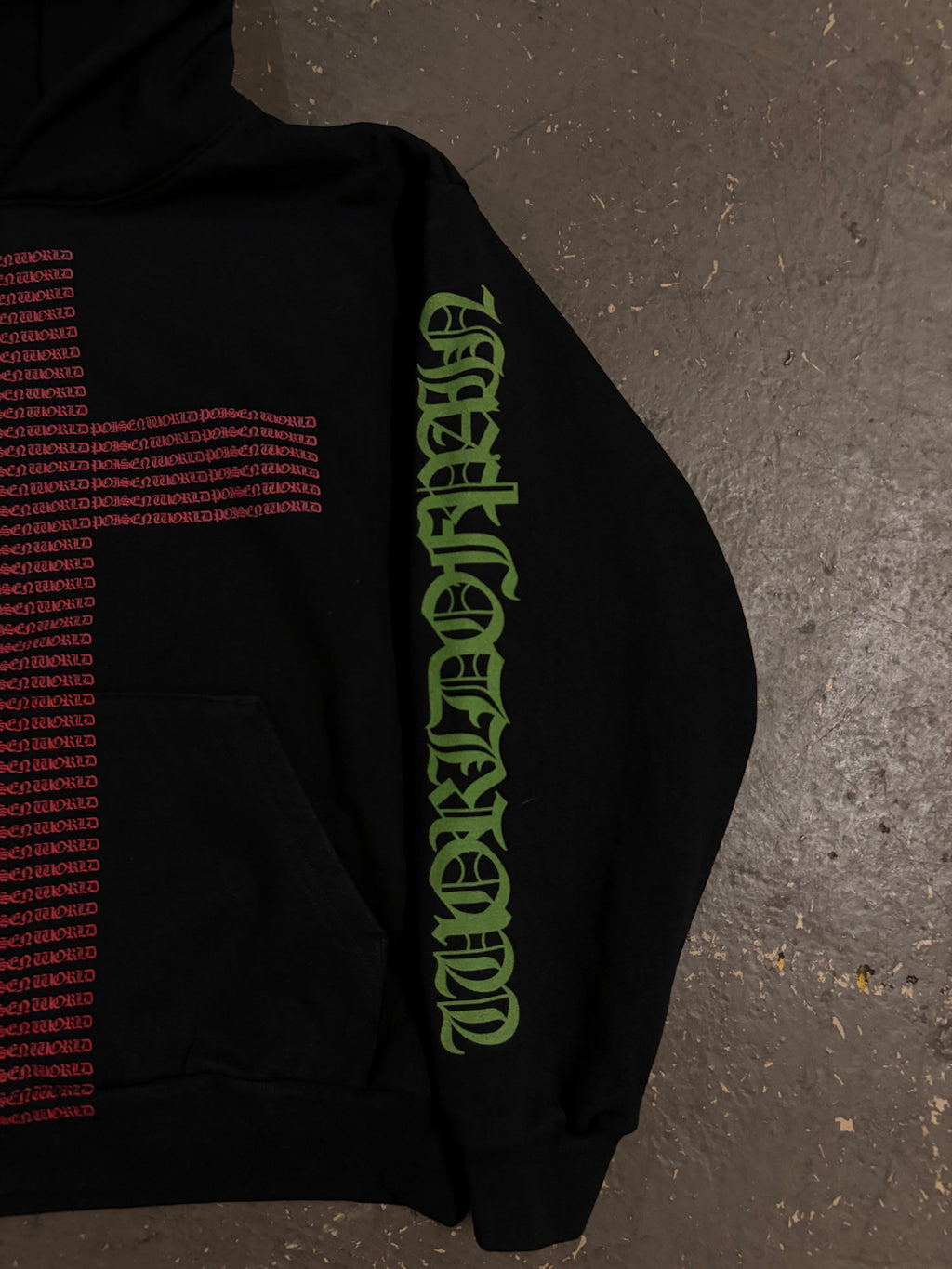 SAFE HAVEN ULTRA HEAVYWEIGHT HOODIE (phantom black)
