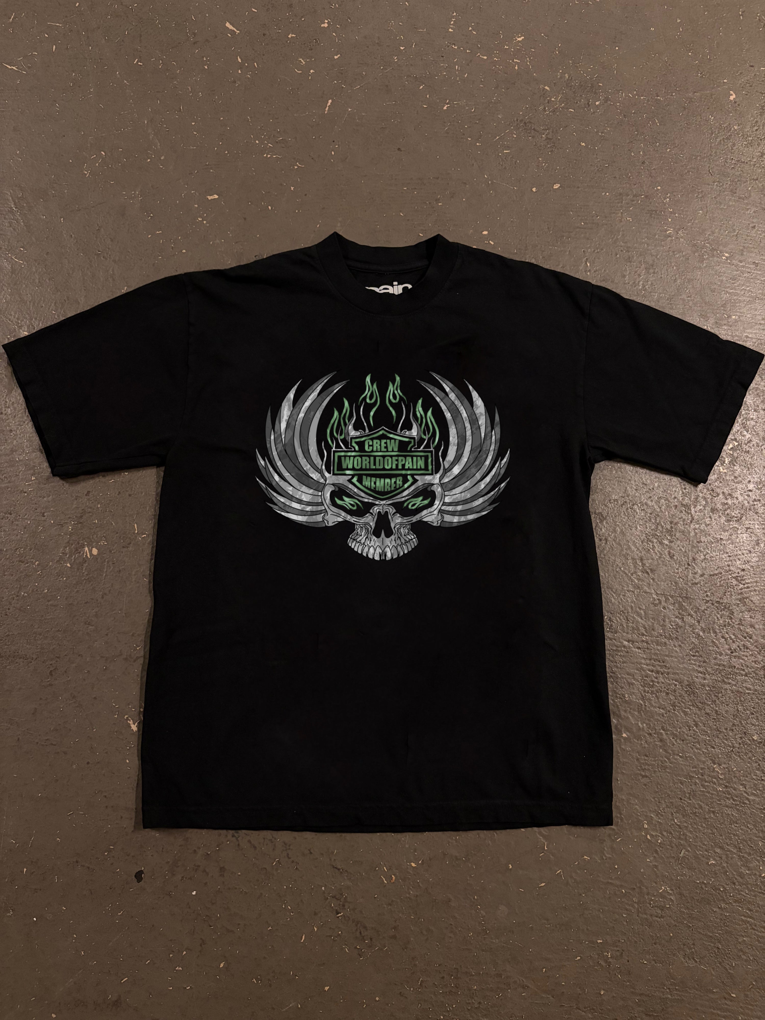 CREW MEMBER PREMIUM TEE (PHANTOM BLACK)