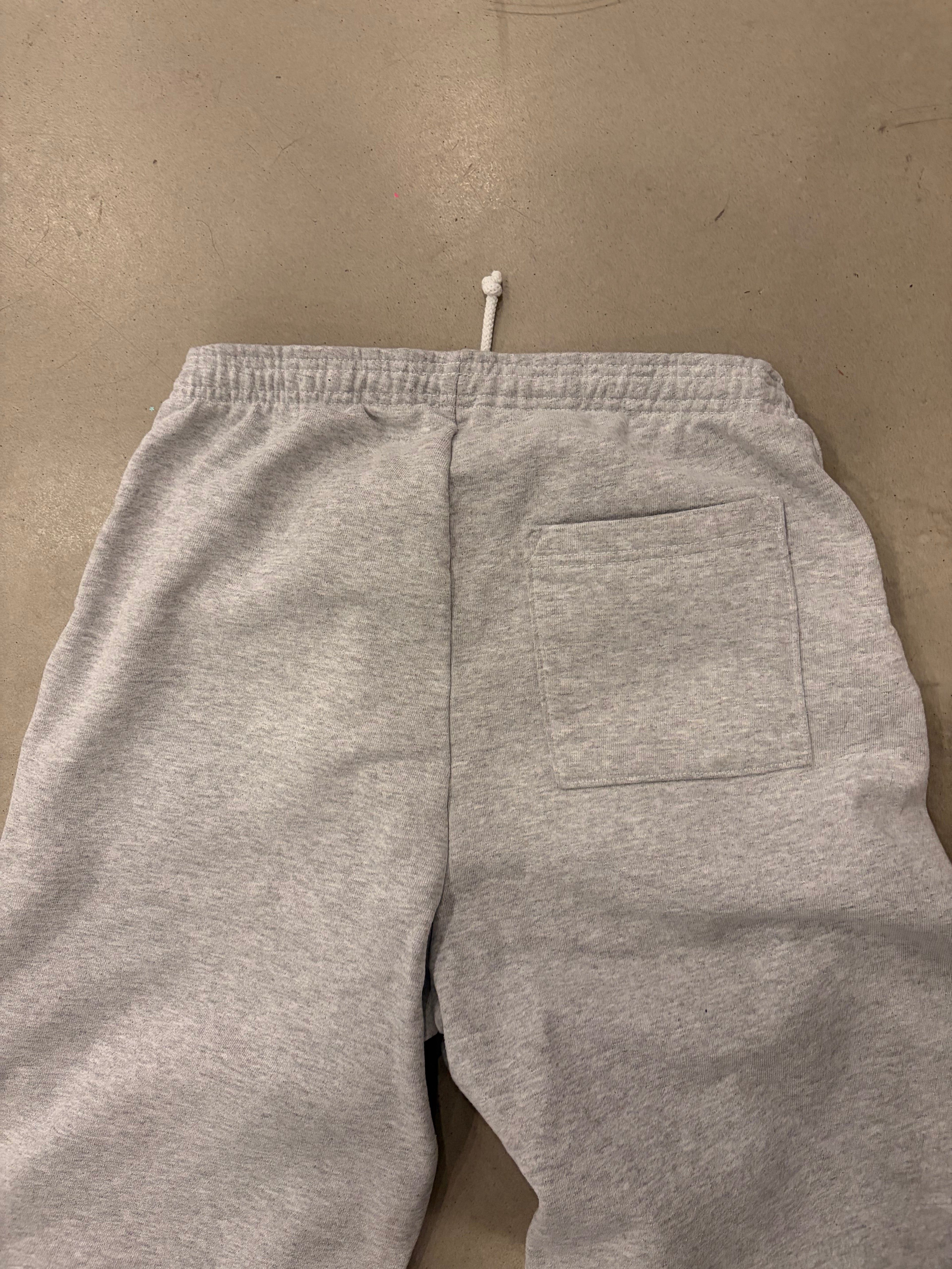 Campaign Grey Ultra Heavyweight Straight Leg Sweatpants (ash grey)