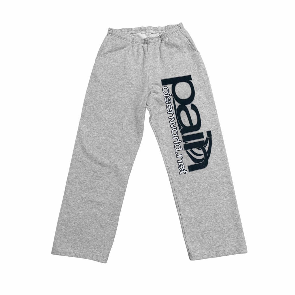 Campaign Grey Ultra Heavyweight Straight Leg Sweatpants (ash grey)