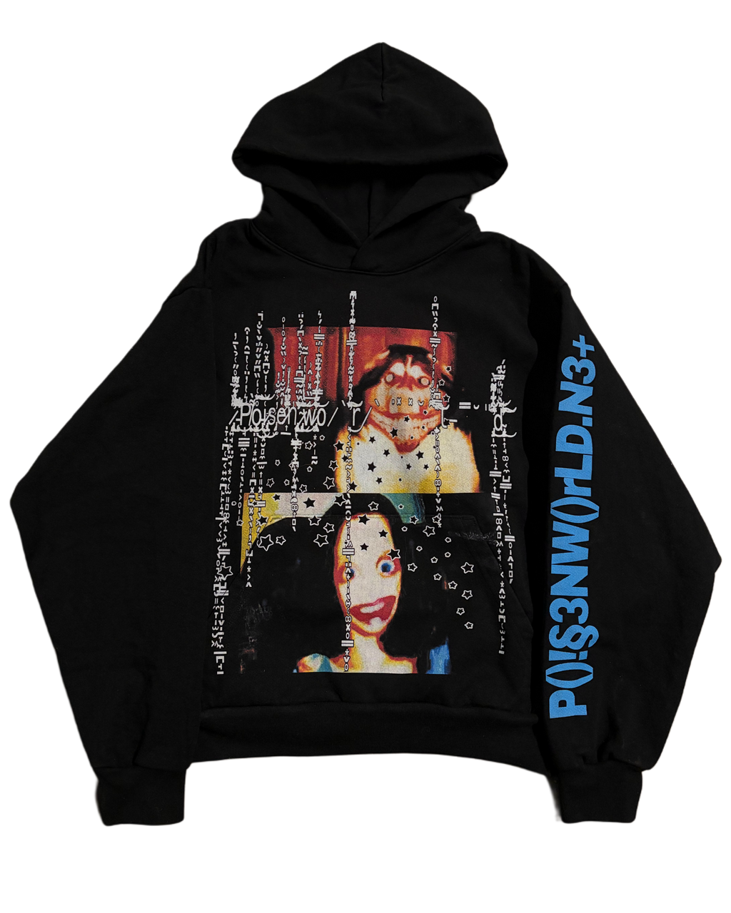 CREEPYPASTA ULTRA HEAVYWEIGHT HOODIE (phantom black)