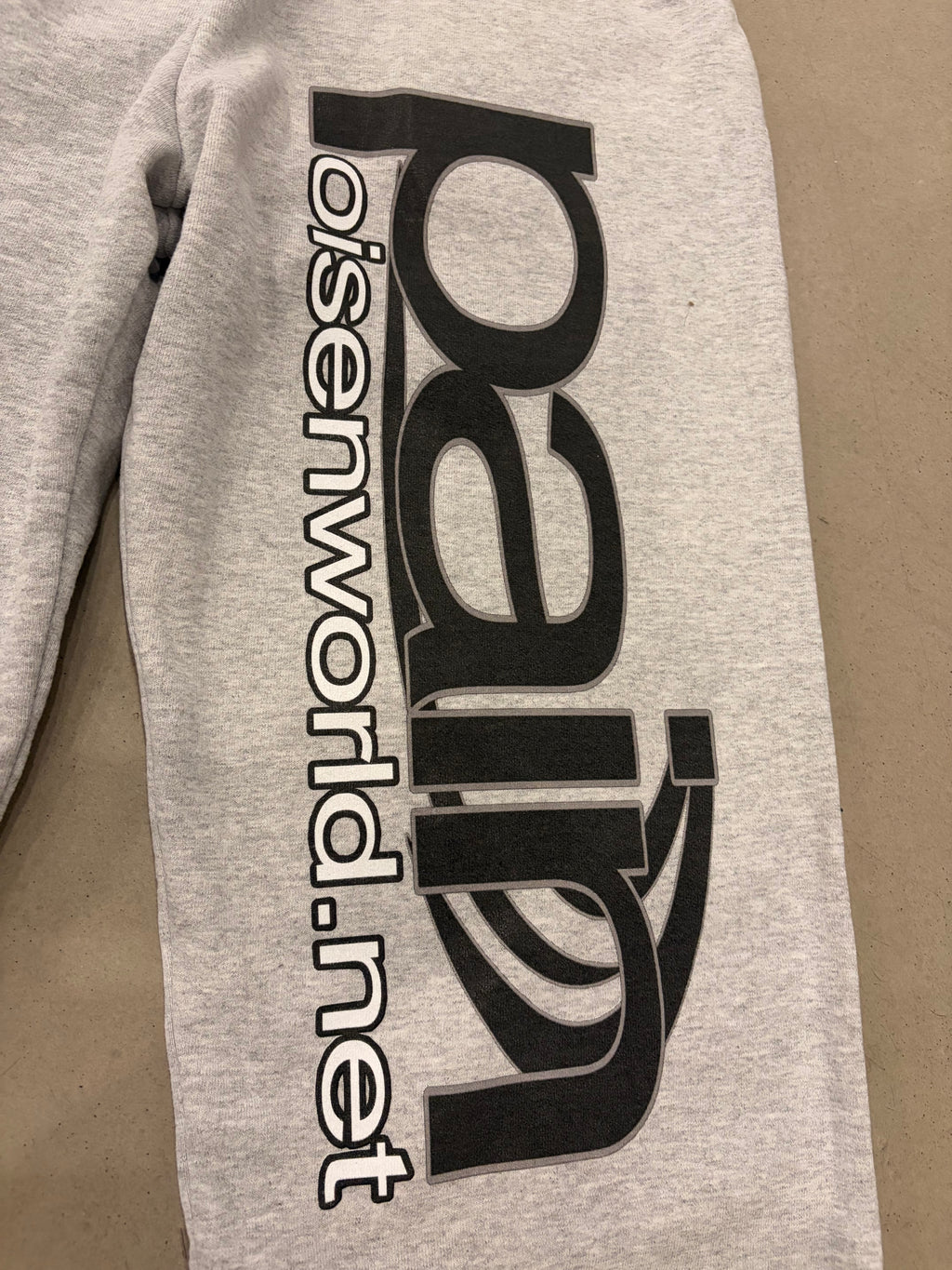 Campaign Grey Ultra Heavyweight Straight Leg Sweatpants (ash grey)