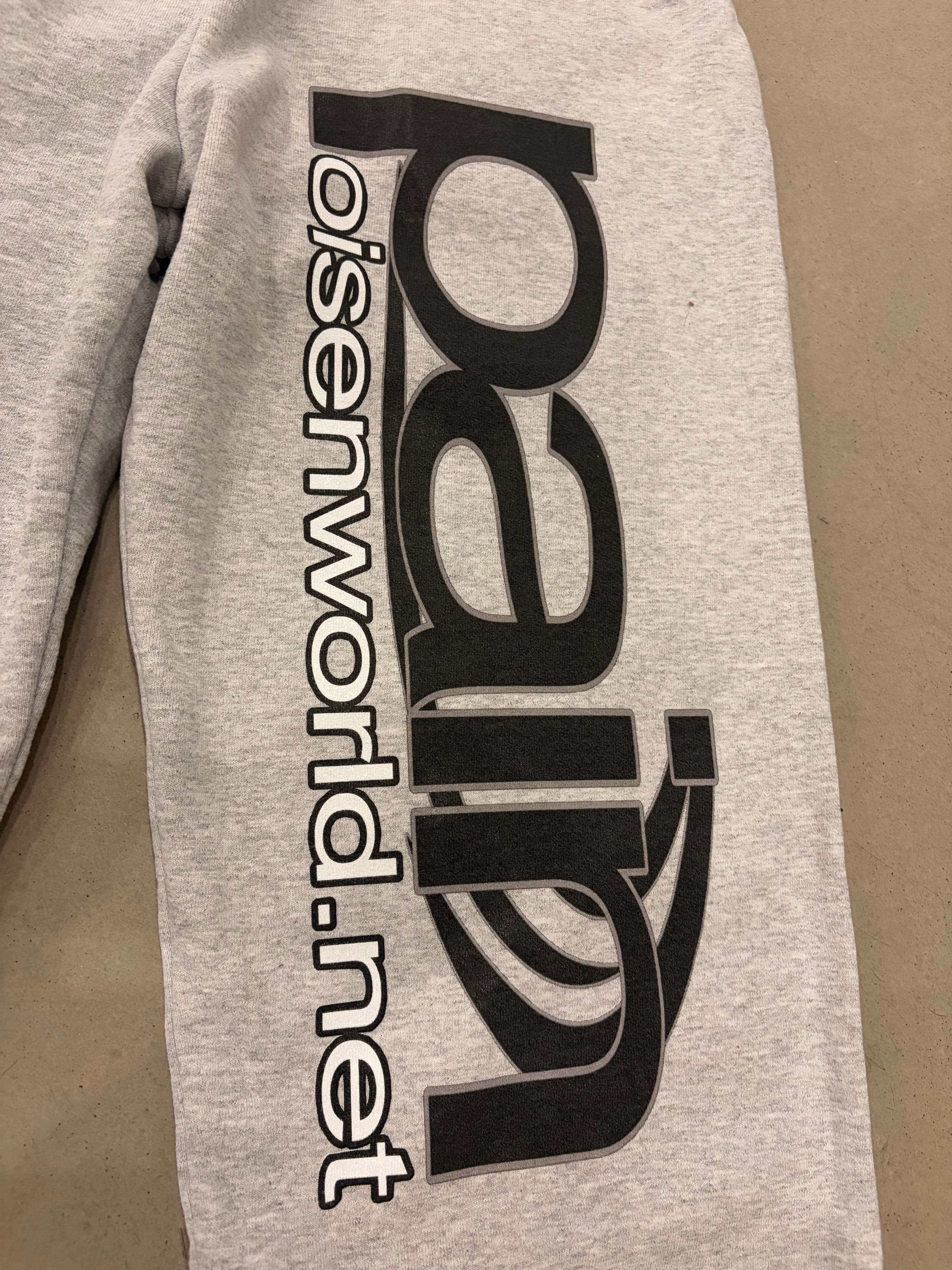 Campaign Grey Ultra Heavyweight Straight Leg Sweatpants (ash grey)