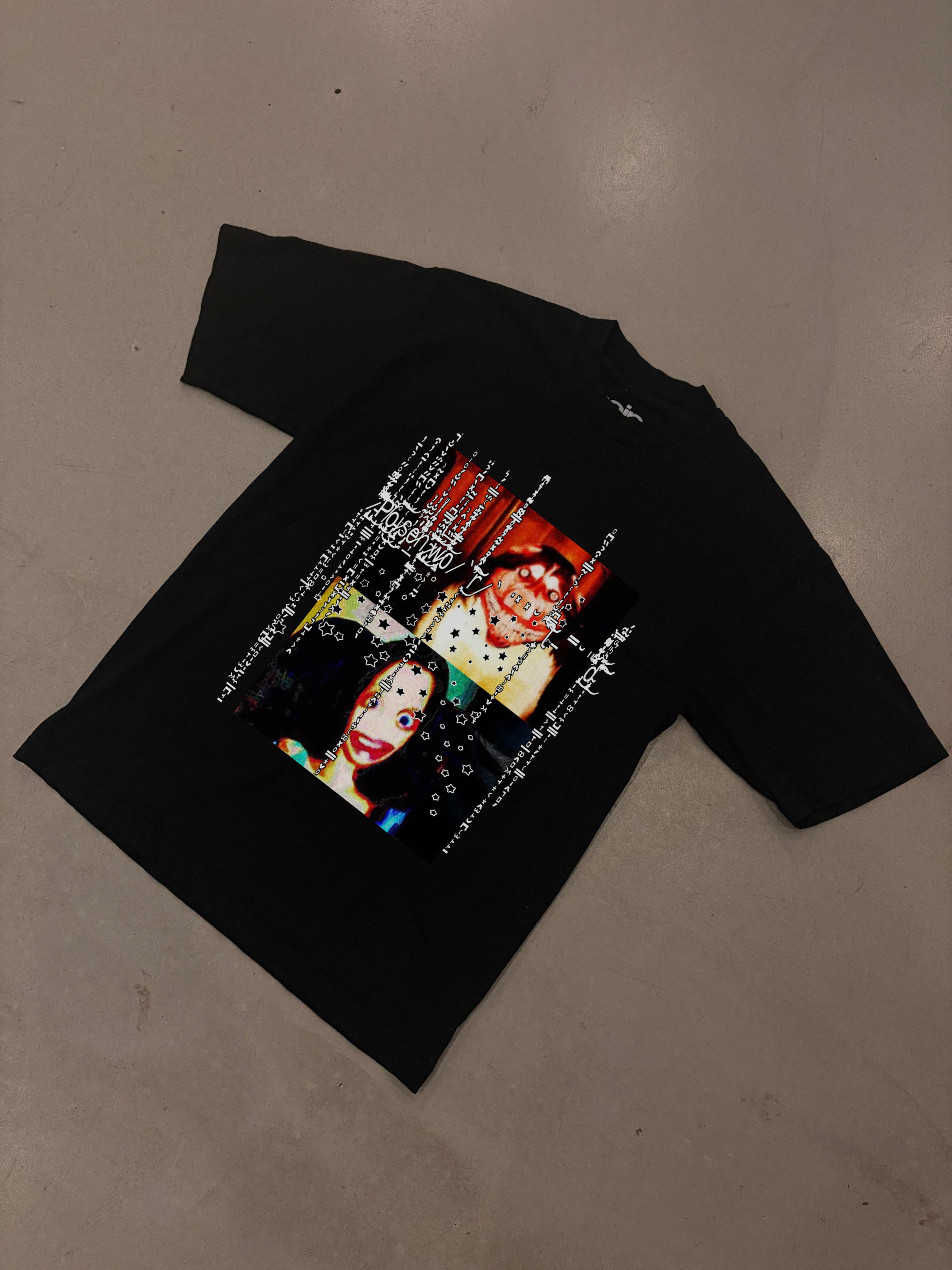 CREEPY PASTA PREMIUM TEE (PHANTOM BLACK)