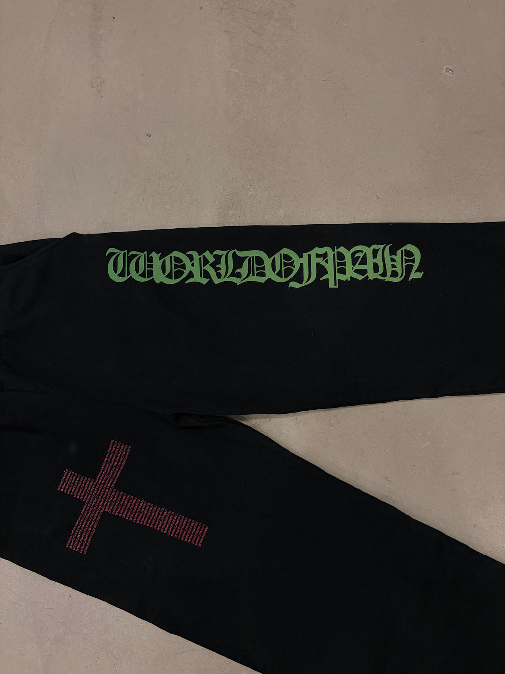 SAFE HAVEN Ultra Heavyweight Straight Leg Sweatpants (phantom black)