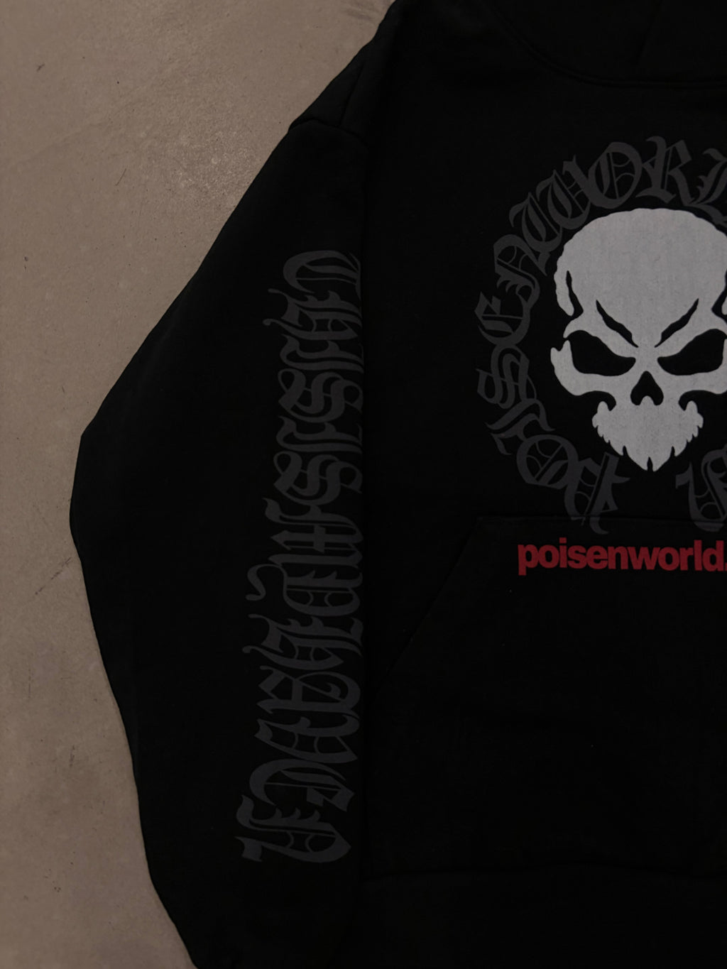 SANCTUARY ULTRA HEAVYWEIGHT HOODIE (phantom black)