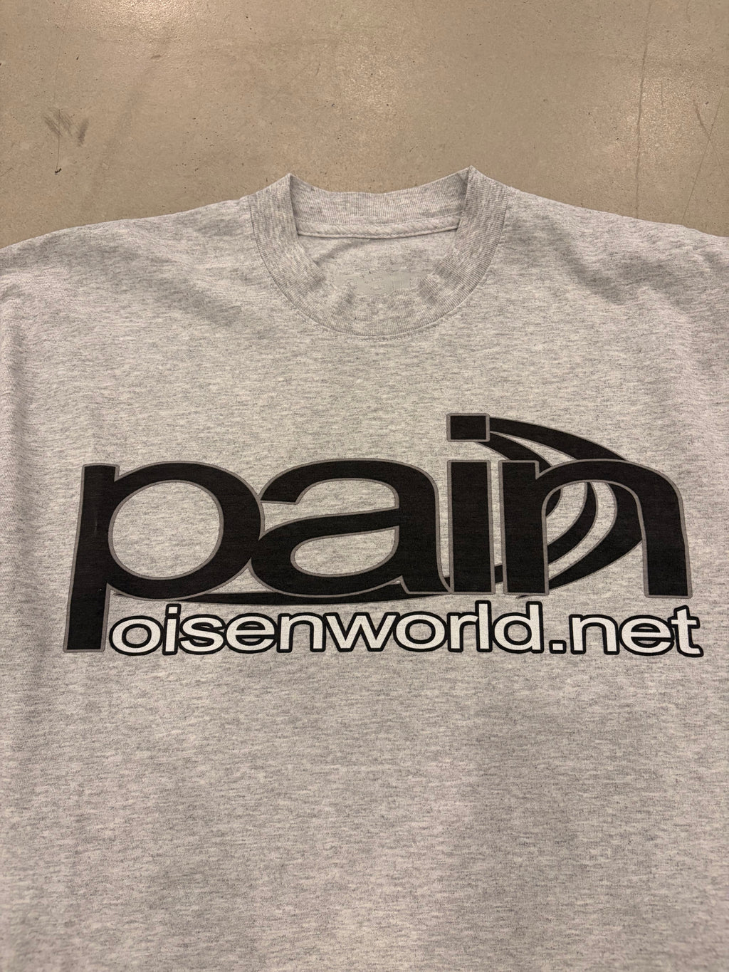 PAIN CAMPAIGN PREMIUM TEE (ASH GREY)