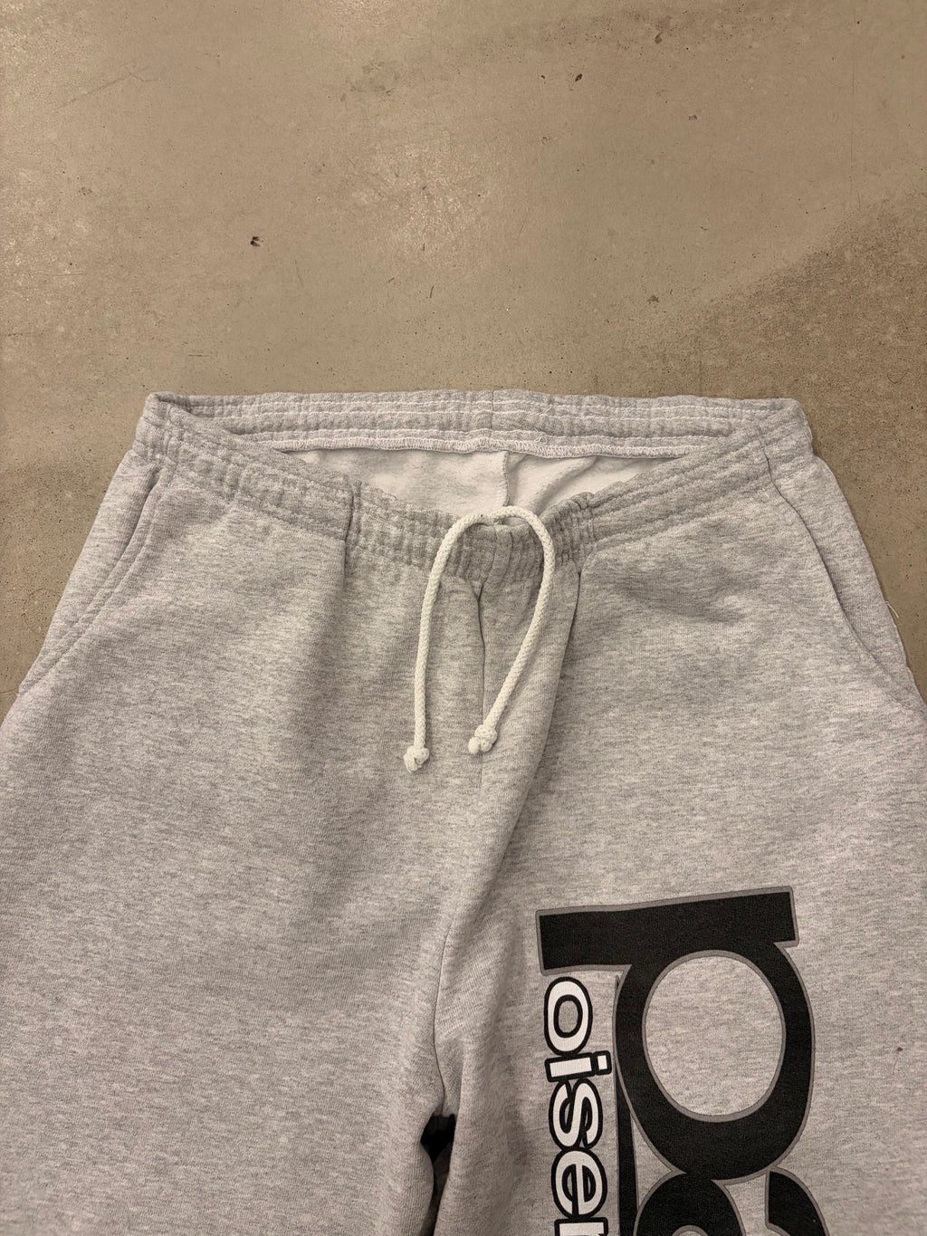 Campaign Grey Ultra Heavyweight Straight Leg Sweatpants (ash grey)