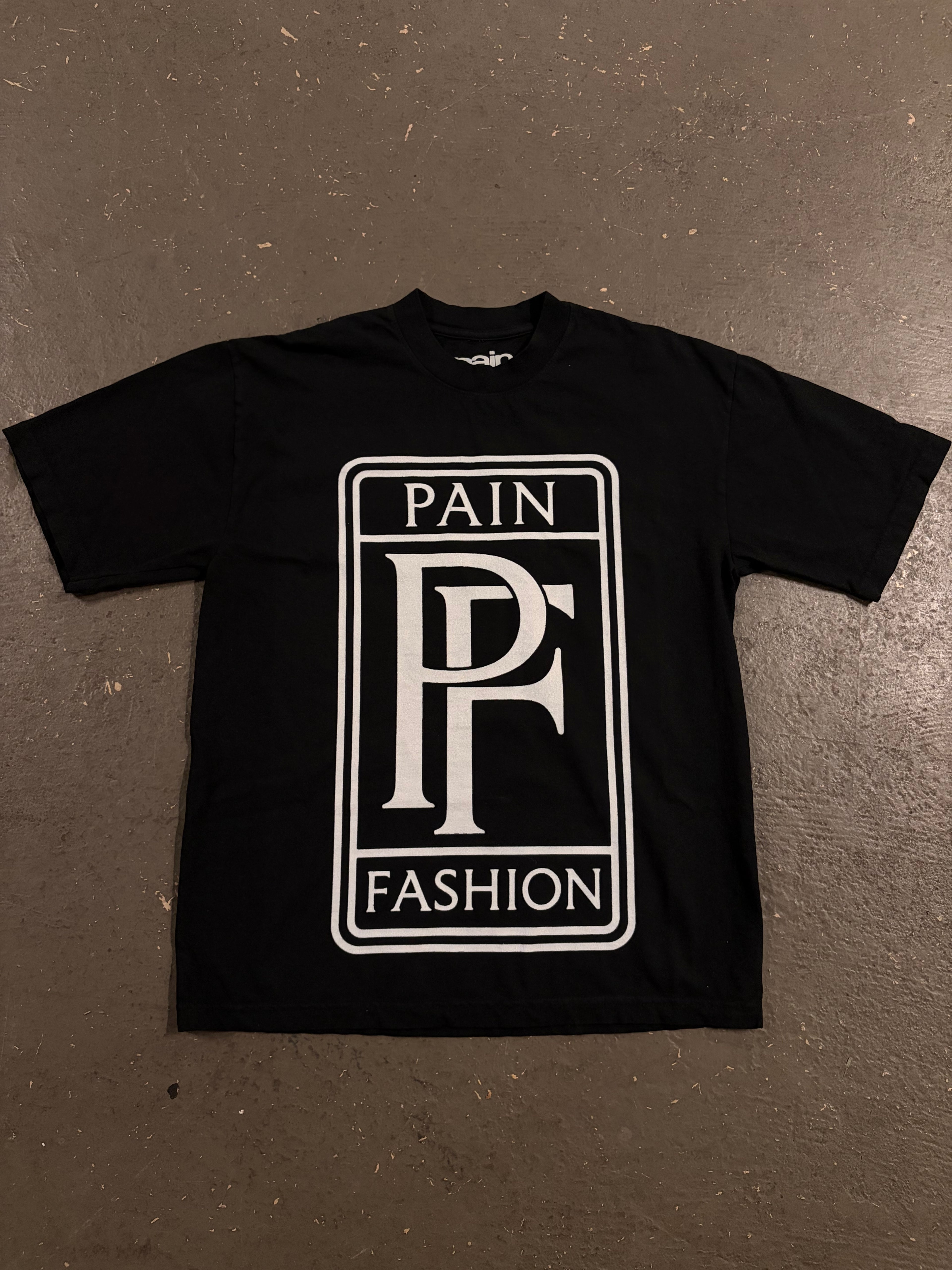 PAIN FASHION PREMIUM TEE (PHANTOM BLACK)