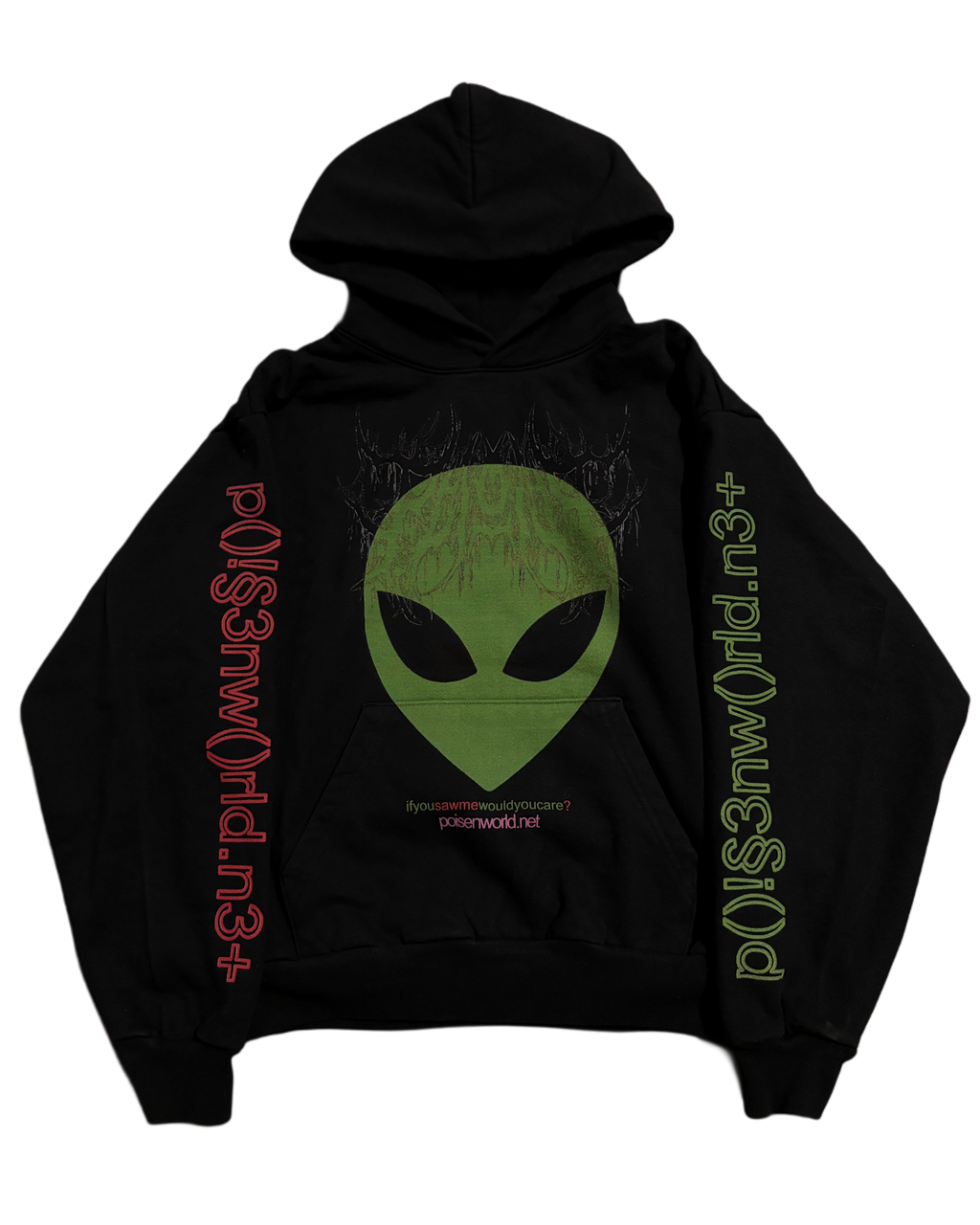 Ifyousawme ultra HEAVYWEIGHT HOODIE (phantom black)
