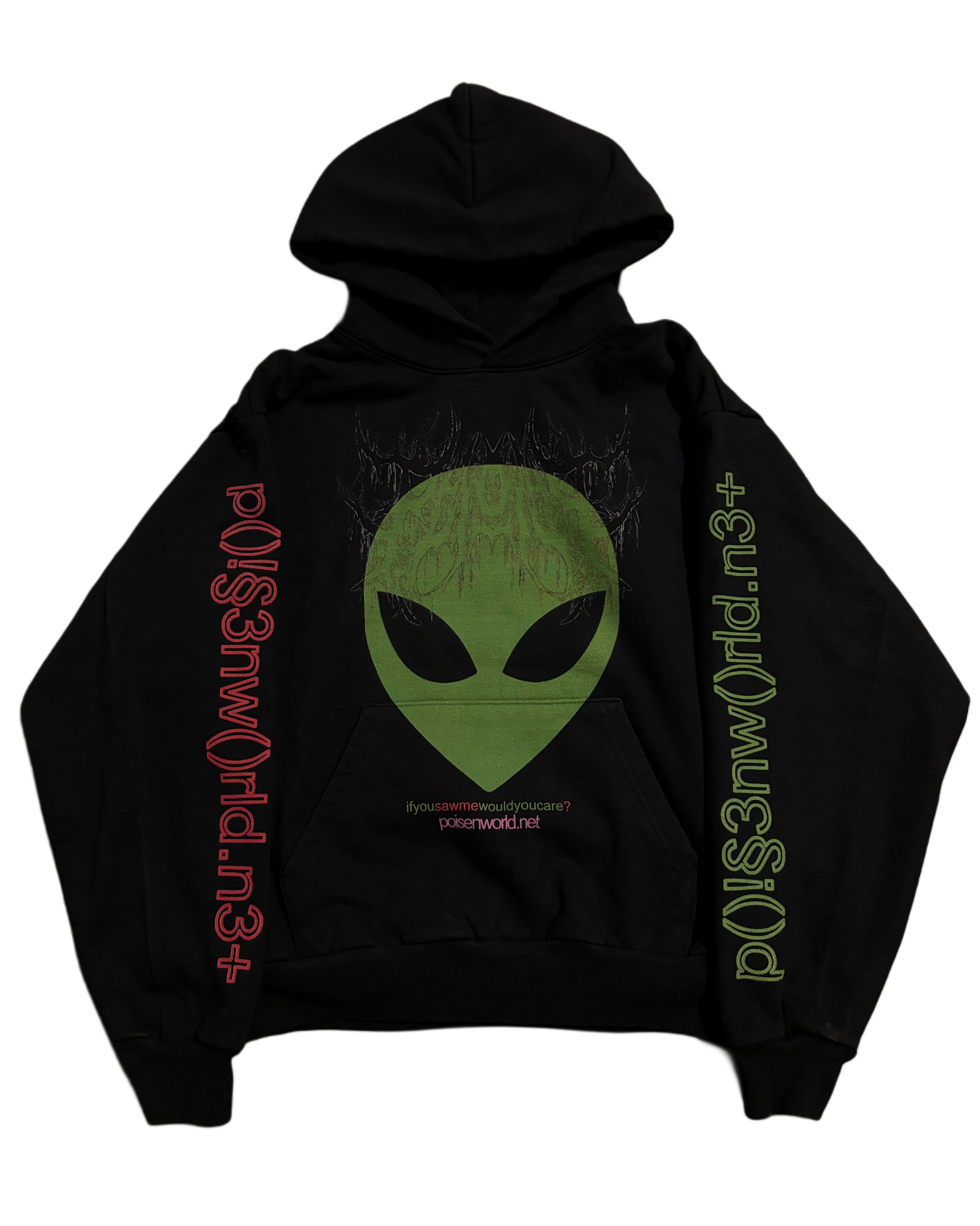 Ifyousawme ultra HEAVYWEIGHT HOODIE (phantom black)