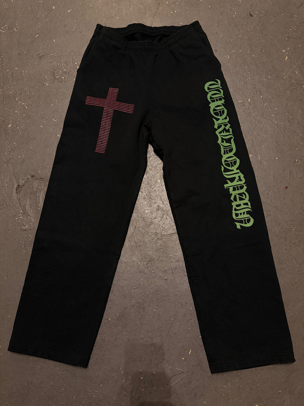 SAFE HAVEN Ultra Heavyweight Straight Leg Sweatpants (phantom black)