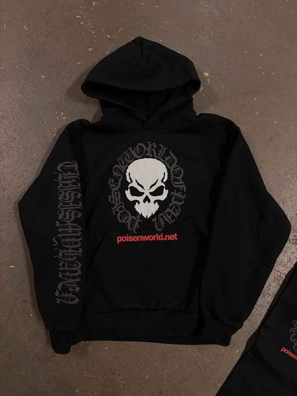 SANCTUARY ULTRA HEAVYWEIGHT HOODIE (phantom black)