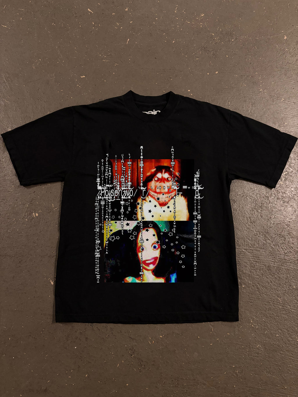 CREEPY PASTA PREMIUM TEE (PHANTOM BLACK)