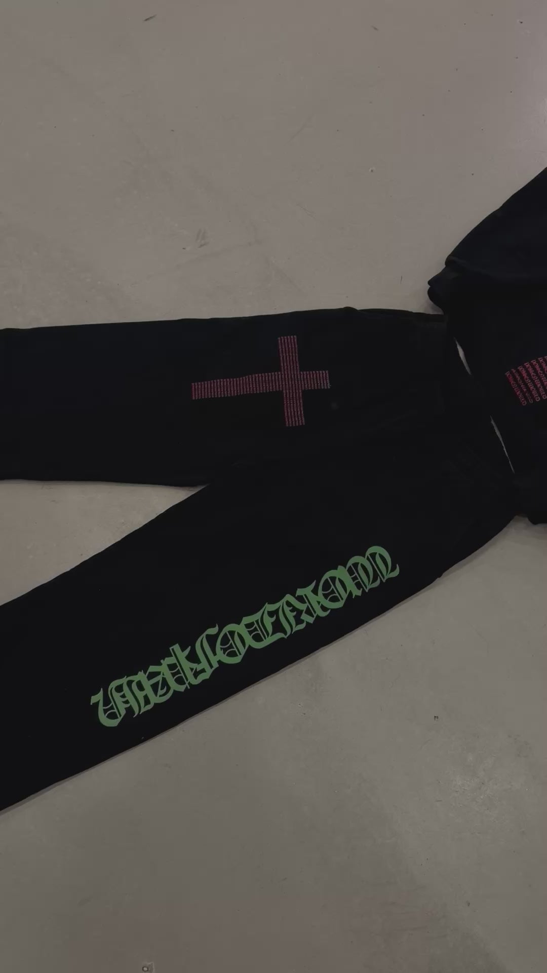 SAFE HAVEN Ultra Heavyweight Straight Leg Sweatpants (phantom black)