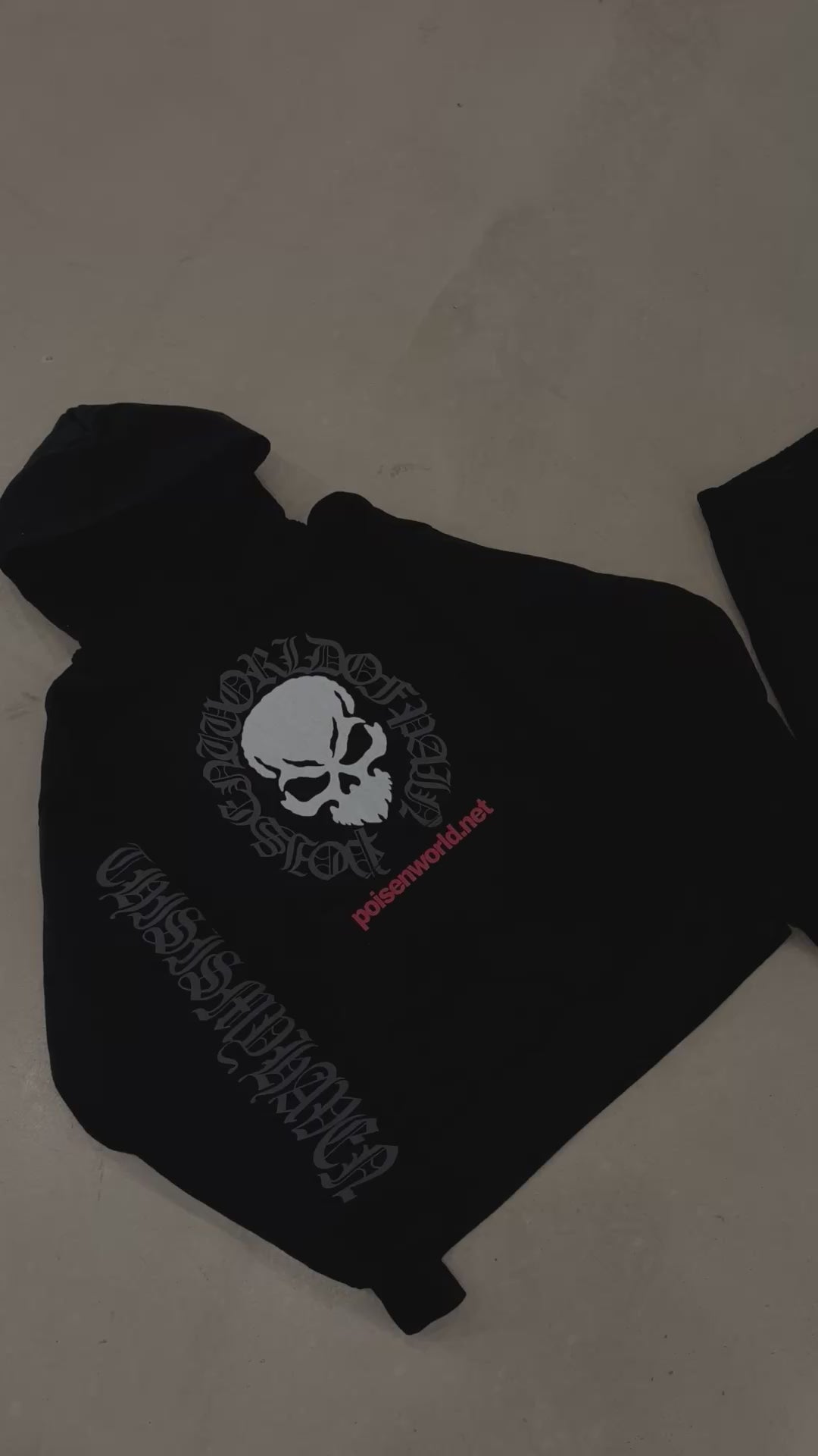 SANCTUARY ULTRA HEAVYWEIGHT HOODIE (phantom black)